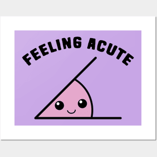 Acute Angle Math Pun Posters and Art